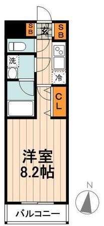 PREMIUM CUBE 飯田橋#moの物件間取画像